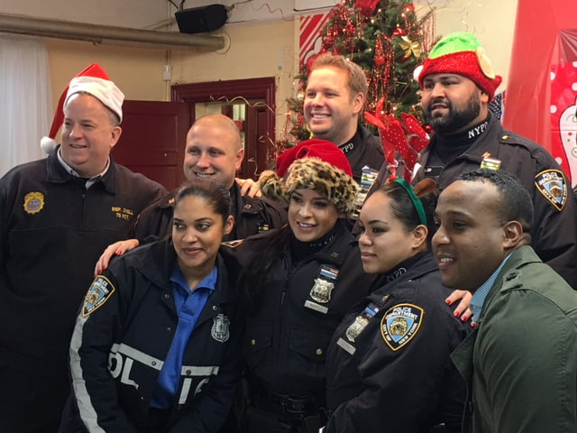 Holiday Presents with the NYPD